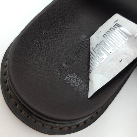 Steve Madden Maiven Casual Slide Sandal Open Toe Men's Brown Size US10M EU43 - Picture 11 of 12